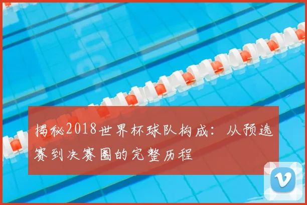 揭秘2018世界杯球队构成：从预选赛到决赛圈的完整历程